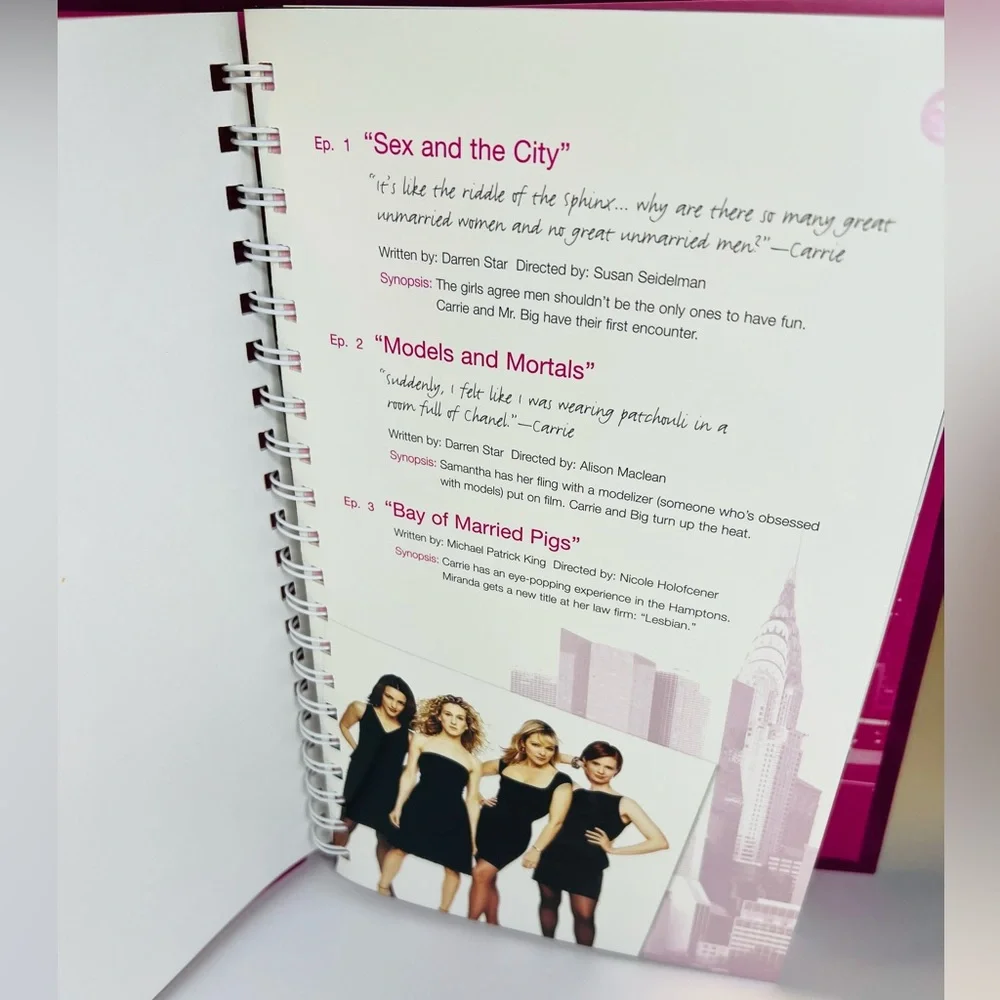 Sex and the City 2005 DVD The Complete Series - Bright Pink Box Set